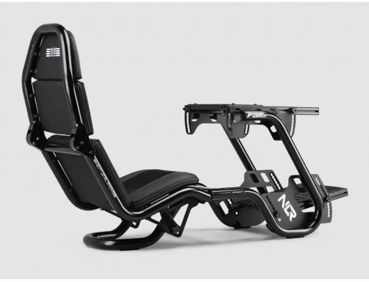 Lenktynių simuliatoriaus kabina Next Level Racing F-GT Pro Formula ir GT Black Edition, juoda