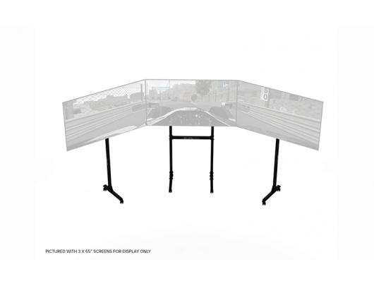Stovas Next Level Racing Free Standing Triple Monitor, 3x32-65", maksimalus svoris 70 kg, juodas