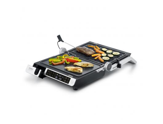 Elektrinis grilis Caso SteakMaster Pro, 2000 W, nerūdijančio plieno/juodas