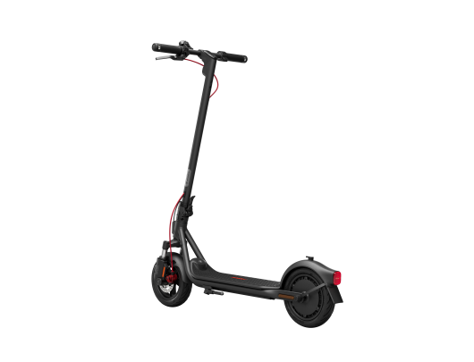 Elektrinis paspirtukas Segway F2 Pro E II, 900 W, iki 25 km/h, 10", juodas ir raudonas.