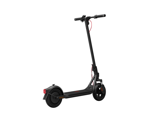 Elektrinis paspirtukas Segway F2 Pro E II, 900 W, iki 25 km/h, 10", juodas ir raudonas.
