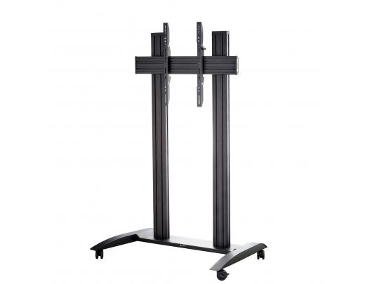 Stovas EDBAK TRV200 vaizdo konferencijoms, pakreipiamas, 75-86", maksimali apkrova 120 kg, juodas