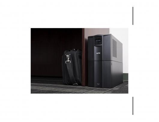 Nepertraukiamo maitinimo šaltinis Schneider Electric SMT3000IC, bokštas, SmartConnect prievadas + SmartSlot, AVR, LCD