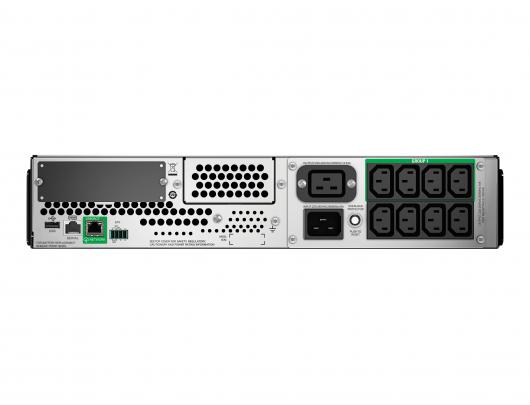 Nepertraukiamo maitinimo šaltinis Schneider Electric SMT3000RMI2UC, Rackmount 2U, SmartConnect prievadas + SmartSlot, AVR, LCD