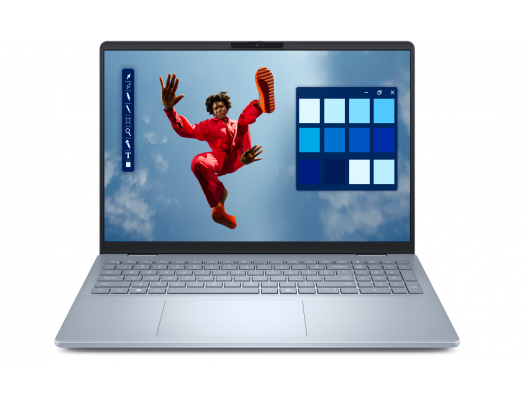 Nešiojamas kompiuteris Dell Plus 16, 16", 2.5K, Intel Core Ultra 7, 16GB, 512GB SSD, Intel Arc Graphics, Windows 11 Pro, klaviatūra su apšvietimu, ledo mėlynas.