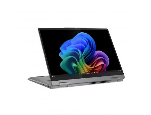 Nešiojamas kompiuteris Lenovo IdeaPad 5, 2-in-1, OLED, jutiklinis ekranas, WUXGA, Snapdragon X, 16GB, 512GB SSD, Windows 11 Home, Bluetooth 5.4, apšviesta klaviatūra, Luna pilkas.