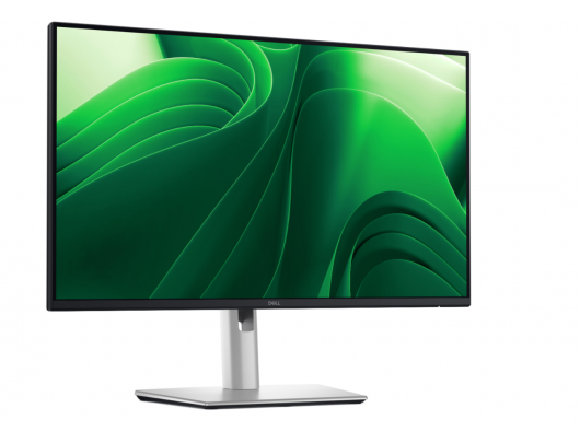 Monitorius Dell P2425D, 24 colių, IPS, QHD 2560x1440 100 Hz, 350 cd/m², HDMI, DisplayPort, 15 vatų, aukščio reguliavimas, pasukimas, pasvirimas