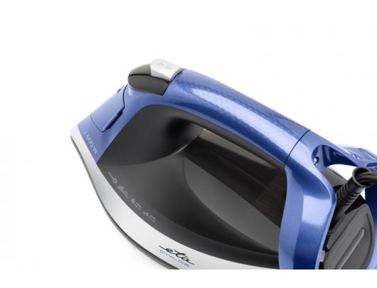 Lygintuvas ETA Chloe ETA227690000, 2600 W, nuolatinis garas 40 g/min, vandens talpa 350 ml, sidabrinis/mėlynas.