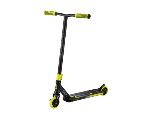 Paspirtukas Globber GS 540, triukams, juodas/geltonas