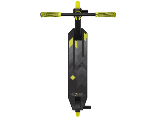 Paspirtukas Globber GS 540, triukams, juodas/geltonas