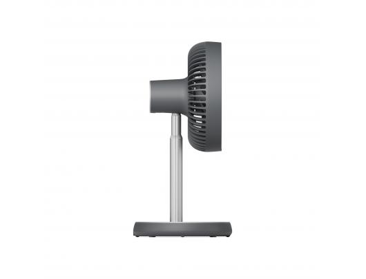Ventiliatorius Duux Rize Flex, stovas, skersmuo 21 cm, greičių skaičius 4, svyravimas, 10 W, pilkas.