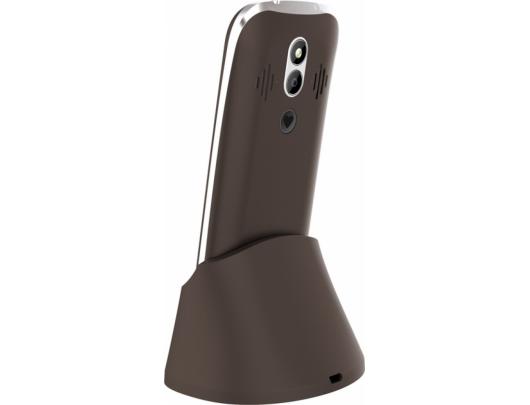 Telefonas myPhone Halo 4 Plus LTE, 3.5" IPS, 48 MB, 128 MB, Dual SIM, MicroSD, 3G, Bluetooth, pagrindinė kamera 2 MP, 2500 mAh, rudas.