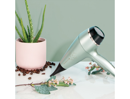 Plaukų džiovintuvas Remington AC5860 Botanicals, 2300 W, joninė funkcija, difuzoriaus antgalis, sidabrinis