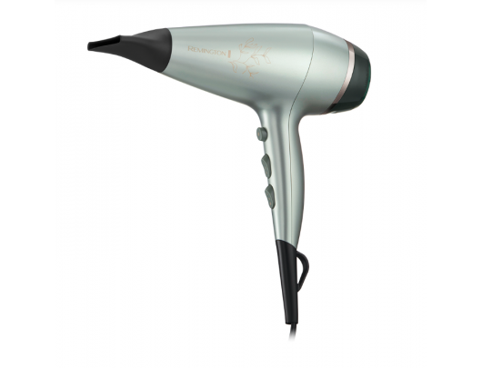 Plaukų džiovintuvas Remington AC5860 Botanicals, 2300 W, joninė funkcija, difuzoriaus antgalis, sidabrinis