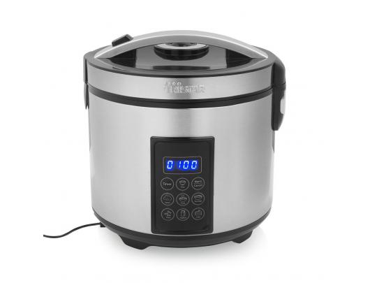 Ryžių virimo puodas Tristar RK-6138, 900 W, 2.2 L, 7 programos, pilka