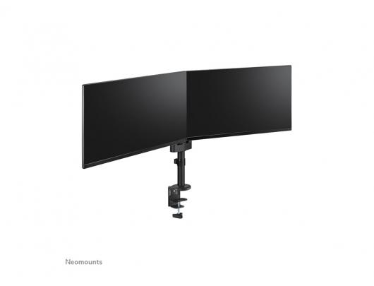 Monitoriaus laikiklis Neomounts DS60-425BL2, reguliuojamas aukštis, pasukimas, pakreipimas, sukimasis, juodas.