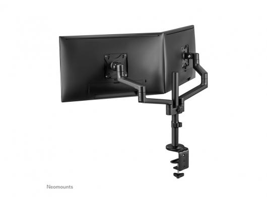 Monitoriaus laikiklis Neomounts DS60-425BL2, reguliuojamas aukštis, pasukimas, pakreipimas, sukimasis, juodas.