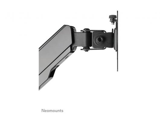 Stalas Neomounts DS90-325BL1, reguliuojamas aukštis, pasukimas, pakreipimas, pasvirimas, juodas.