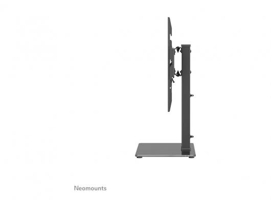 Stovas Neomounts DS45-430BL14, reguliuojamas aukštis, pasukamas, juodas