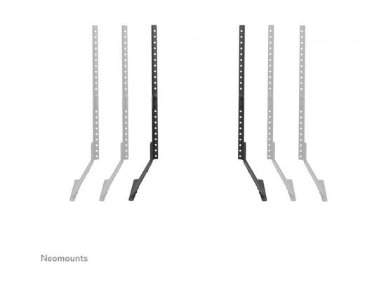 Stovas Neomounts DS45-430BL18, reguliuojamas aukštis, 45-90", maksimali apkrova 60 kg, juodas