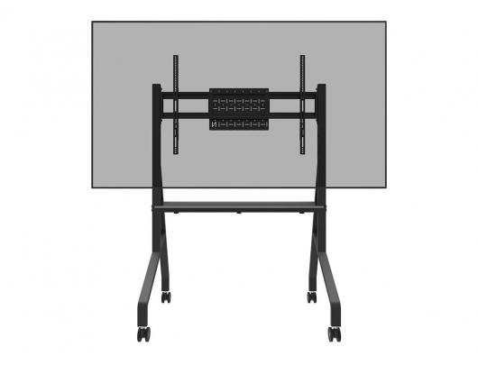 Stovas Neomounts FL50-525BL1, reguliuojamas aukštis, 55-86", maksimali apkrova 76 kg, juodas