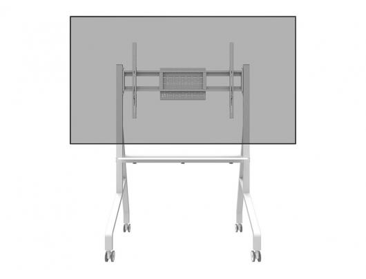 Stovas Neomounts FL50-525WH1, reguliuojamas aukštis, 55-86", maksimali apkrova 76 kg, baltas