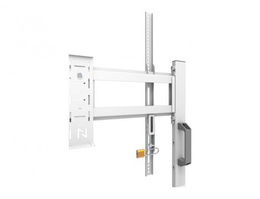 Stovas Neomounts FL50-525WH1, reguliuojamas aukštis, 55-86", maksimali apkrova 76 kg, baltas
