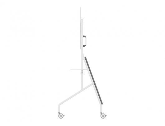 Stovas Neomounts FL50-525WH1, reguliuojamas aukštis, 55-86", maksimali apkrova 76 kg, baltas