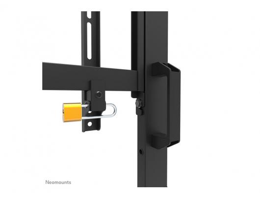 Stovas Neomounts FL50-575BL1, reguliuojamas aukštis, 65-110", maksimali apkrova 125 kg, juodas