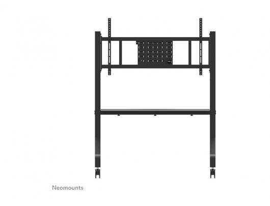 Stovas Neomounts FL50-575BL1, reguliuojamas aukštis, 65-110", maksimali apkrova 125 kg, juodas
