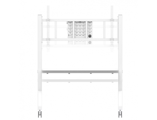 Stovas Neomounts FL50-575WH1, reguliuojamas aukštis, 65-110", maksimali apkrova 125 kg, baltas