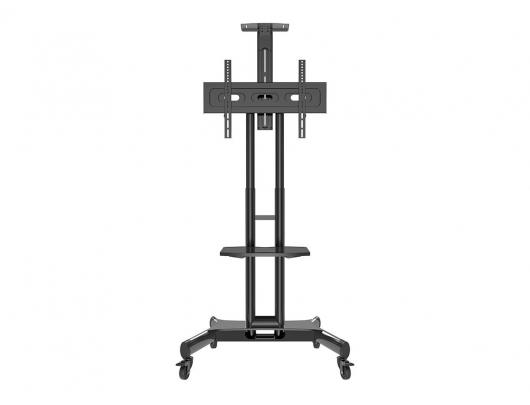 Grindų stovas Neomounts NM-M1700BLACK, reguliuojamas aukštis, 32-75", maksimali apkrova 50 kg, juodas