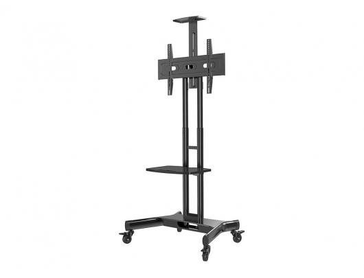 Grindų stovas Neomounts NM-M1700BLACK, reguliuojamas aukštis, 32-75", maksimali apkrova 50 kg, juodas