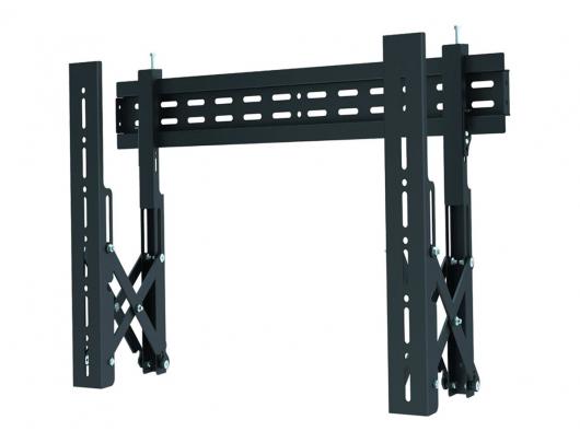 Sieninis laikiklis Neomounts LED-VW1000BLACK, vaizdo sienos laikiklis, 40-75", maksimali apkrova 50 kg, juodas