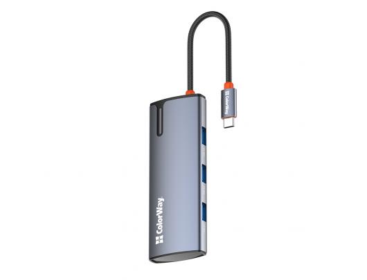 Jungčių stotelė ColorWay CW-HUB01, 5-in-1