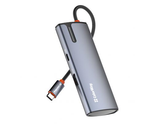 Jungčių stotelė ColorWay CW-HUB01, 5-in-1