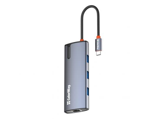 Jungčių stotelė ColorWay CW-HUB02, 100 W