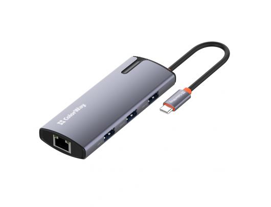 Jungčių stotelė ColorWay CW-HUB03, 100 W