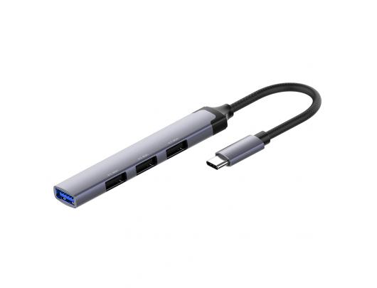 Jungčių stotelė ColorWay CW-HUB04, 4-in-1
