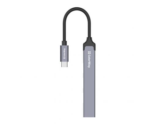 Jungčių stotelė ColorWay CW-HUB04, 4-in-1