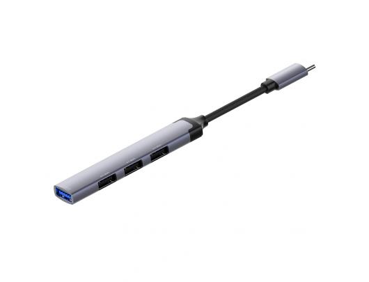 Jungčių stotelė ColorWay CW-HUB04, 4-in-1