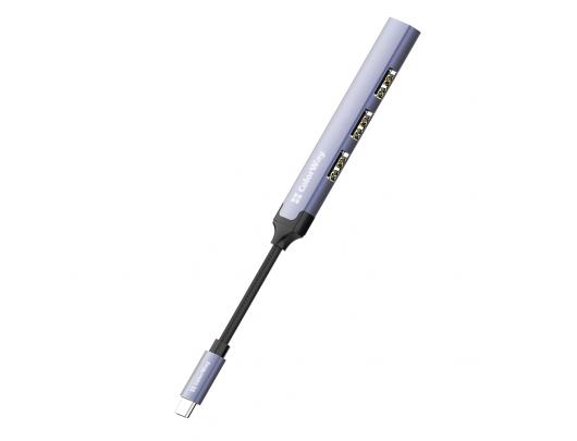 Jungčių stotelė ColorWay CW-HUB04, 4-in-1