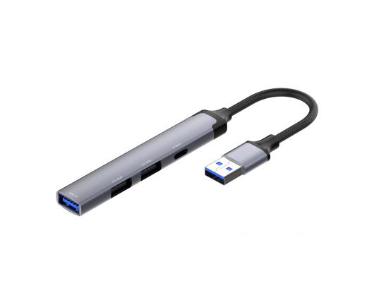 Jungčių stotelė ColorWay CW-HUB05, 4-in-1