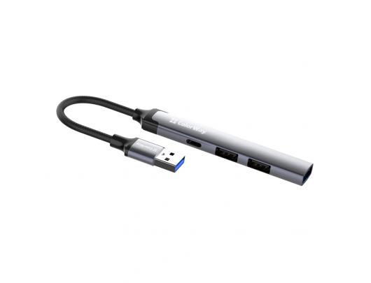 Jungčių stotelė ColorWay CW-HUB05, 4-in-1
