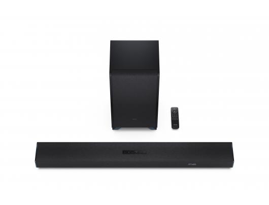 Garso sistema Sharp HT-SBW53121, 3.1.2 Dolby Atmos/DTS:X, 550 W, Bluetooth, belaidis ryšys, juoda