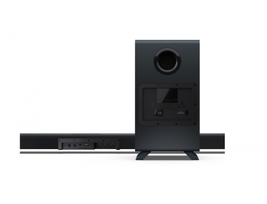 Garso sistema Sharp HT-SBW55121, 5.1.2 Dolby Atmos/DTS:X, 650 W, Bluetooth, belaidis ryšys, juoda