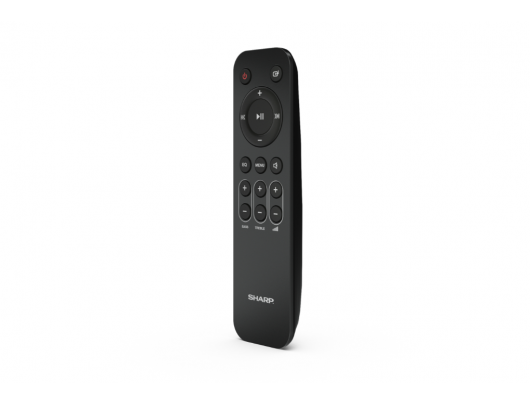 Garso sistema Sharp HT-SBW55121, 5.1.2 Dolby Atmos/DTS:X, 650 W, Bluetooth, belaidis ryšys, juoda