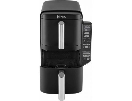 Karšto oro gruzdintuvė NINJA SL300EU, dvigubo sluoksnio su 2 stalčiais, galia 2470 W, talpa 7.6 L, juoda