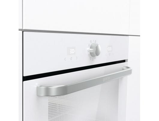 Orkaitė Gorenje BOS6737SYW, 77 L, elektrinė, AquaClean, mechaninis valdymas, garų funkcija, balta