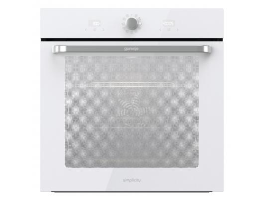 Orkaitė Gorenje BOS6737SYW, 77 L, elektrinė, AquaClean, mechaninis valdymas, garų funkcija, balta